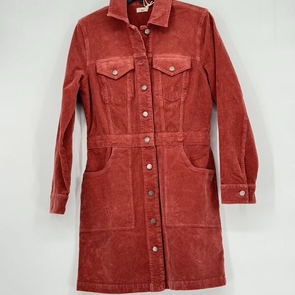 Faherty Red Mini Dress - Picture 3 of 14